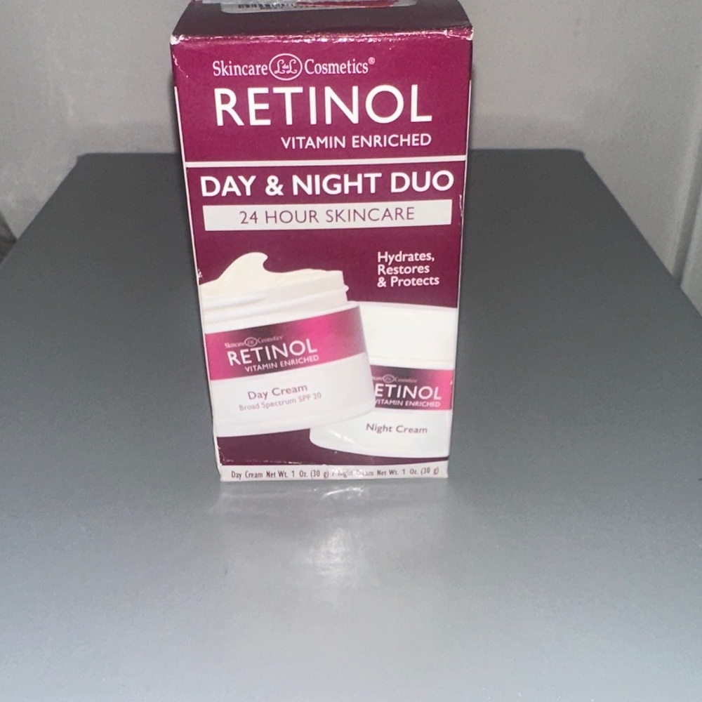 Retinol Vitamin Enriched Day & Night Duo - Pink